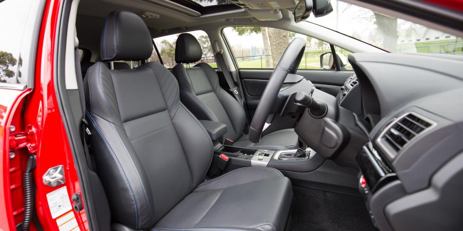 Интерьер Subaru Levorg GT-S Spec B 2016 года  (AU) (фото 9 из 30)